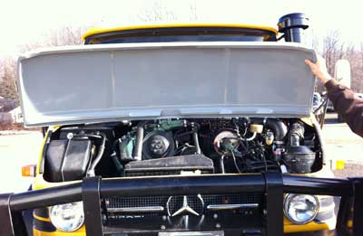 new Unimog 406 416 hood